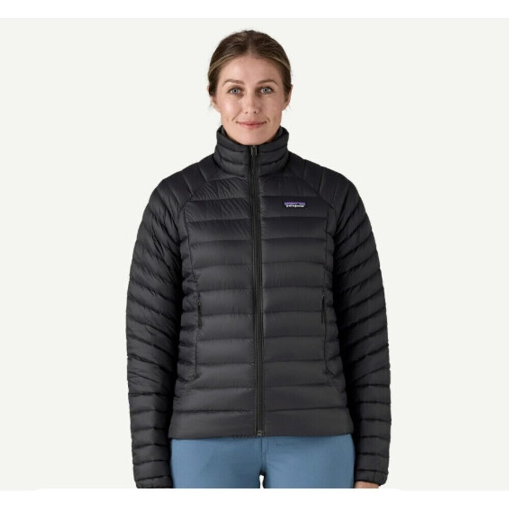 Patagonia Women’s Down Sweater in Black Puffer Coat Size Medium